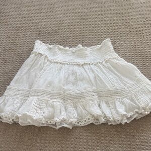 Surf Gypsy White Mini Skirt